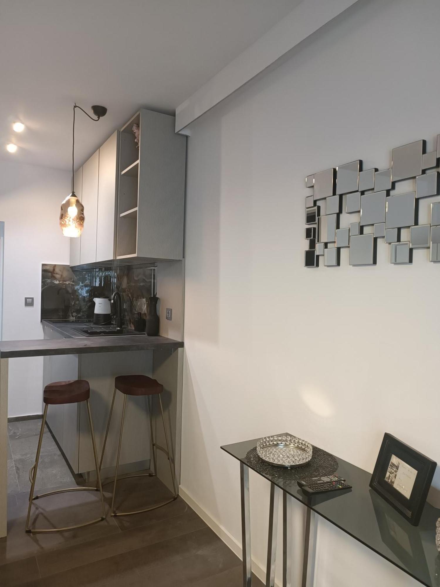 Studio Apartment Purple Sunset - 2+1 Baska Voda Ngoại thất bức ảnh
