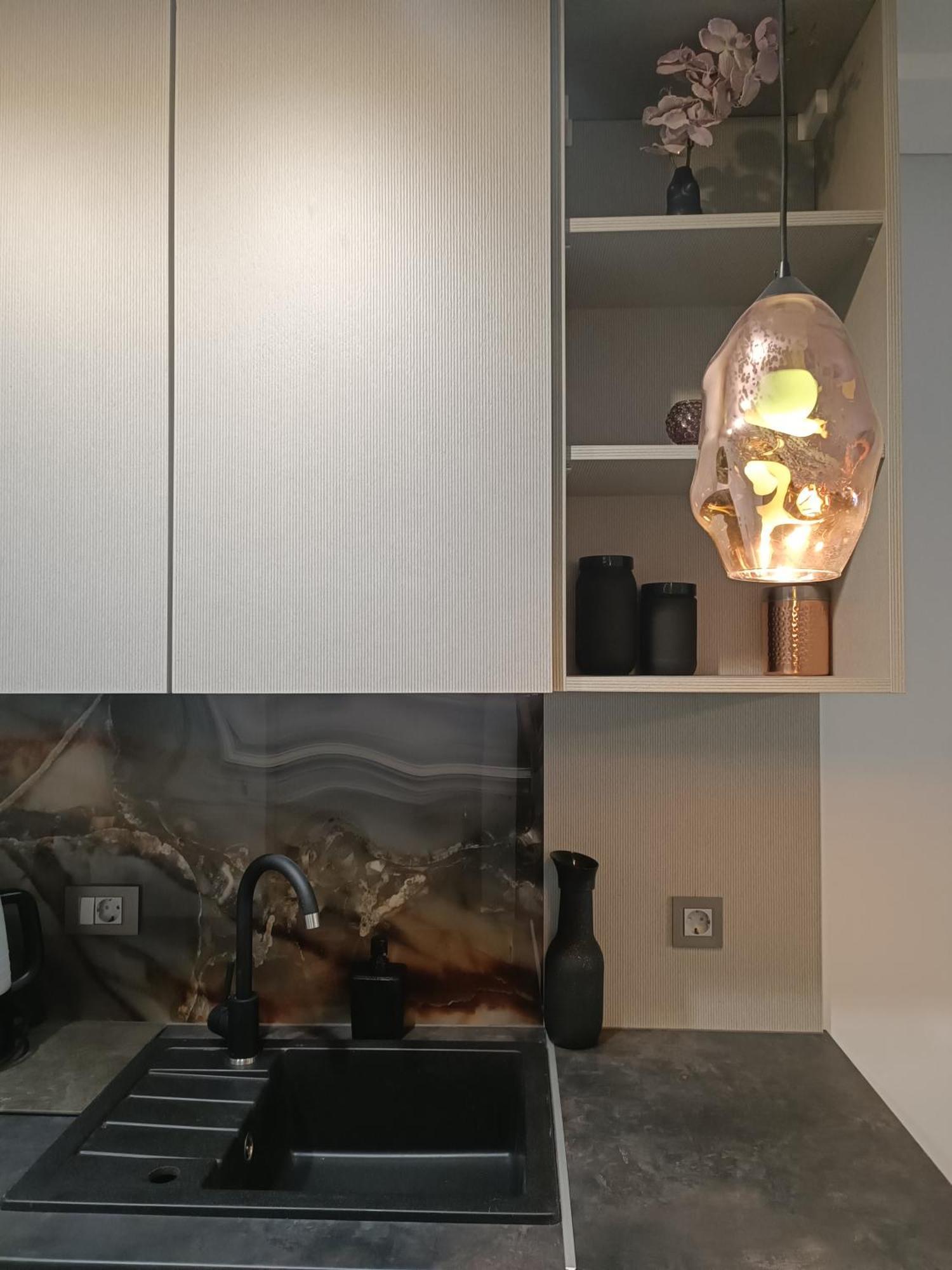 Studio Apartment Purple Sunset - 2+1 Baska Voda Ngoại thất bức ảnh